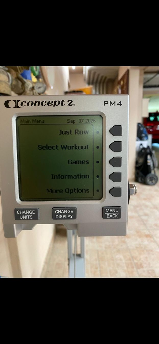 Concept 2 Hometrainer: Concept2 Ruderger. Model D wie neue – Neu (gemäss Beschreibung) aus Brunnen von eva_gv8y 4