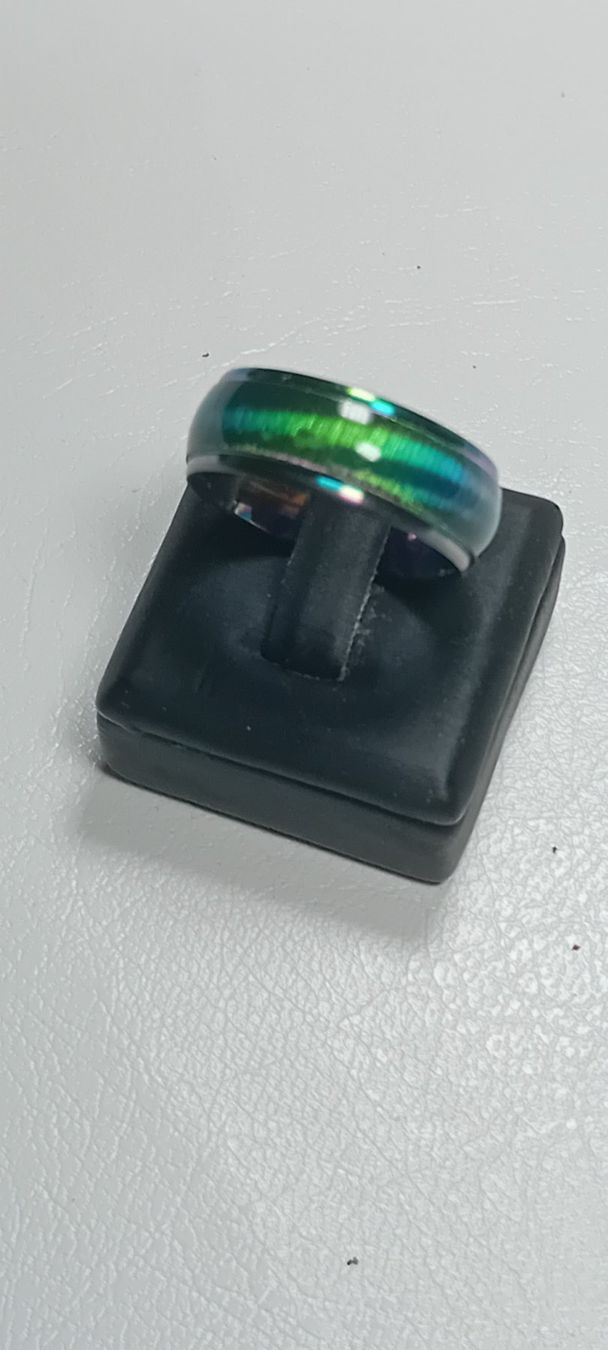 Ringe: ring edelsthal,,farb fechselen,,,grün – Neu (gemäss Beschreibung) aus Basel von bij_5hqd 1