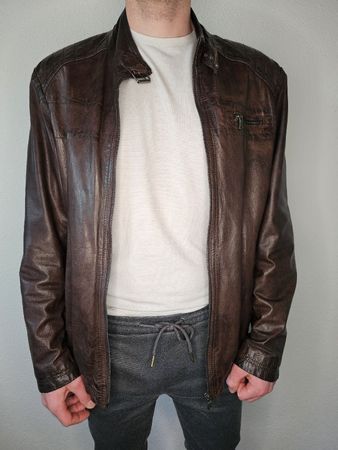 Lederjacke Maddison - Grösse 52