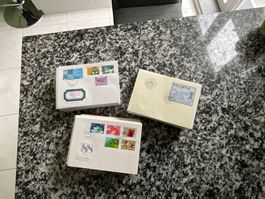 Briefmarken Ersttagsbriefe Sammlung - Top Zustand! 300 Stk.