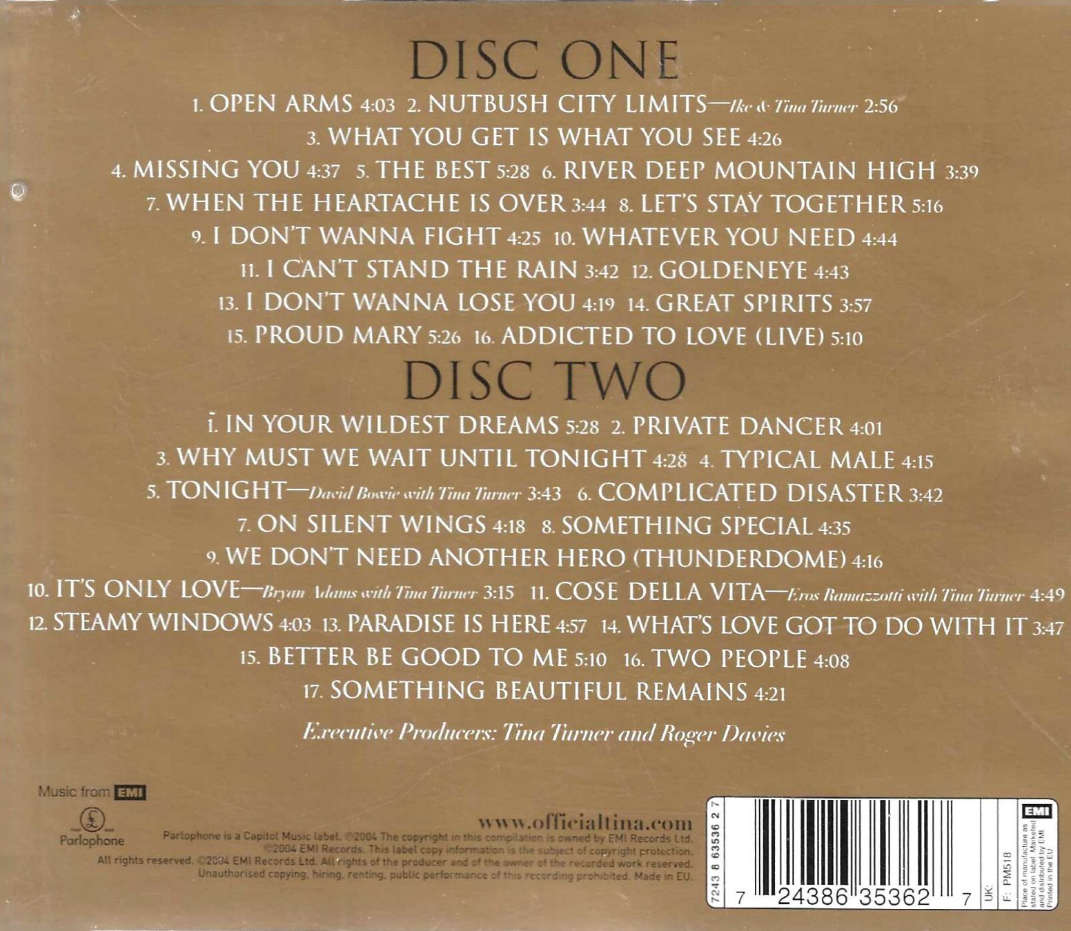 CD: Tina Turner 2 CD's - All The Best – Usato da Savagnier venduto da Ne2065 1
