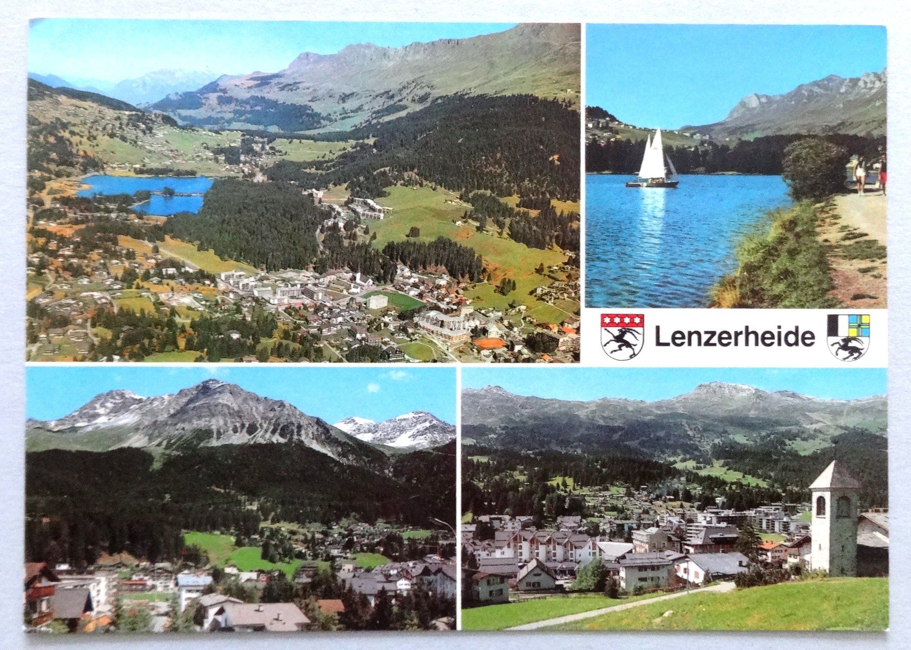 Cartoline postali: Lenzerheide, 1500 m ü.M. – Difettoso da Fétigny venduto da Billy2miny
