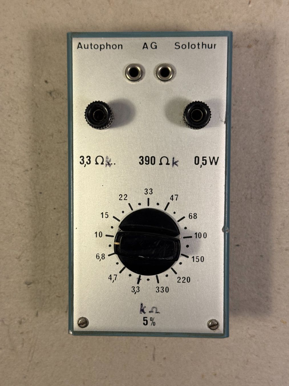 Componenti elettronici: Widerstands Gerät – Usato da Ins venduto da funkflieger
