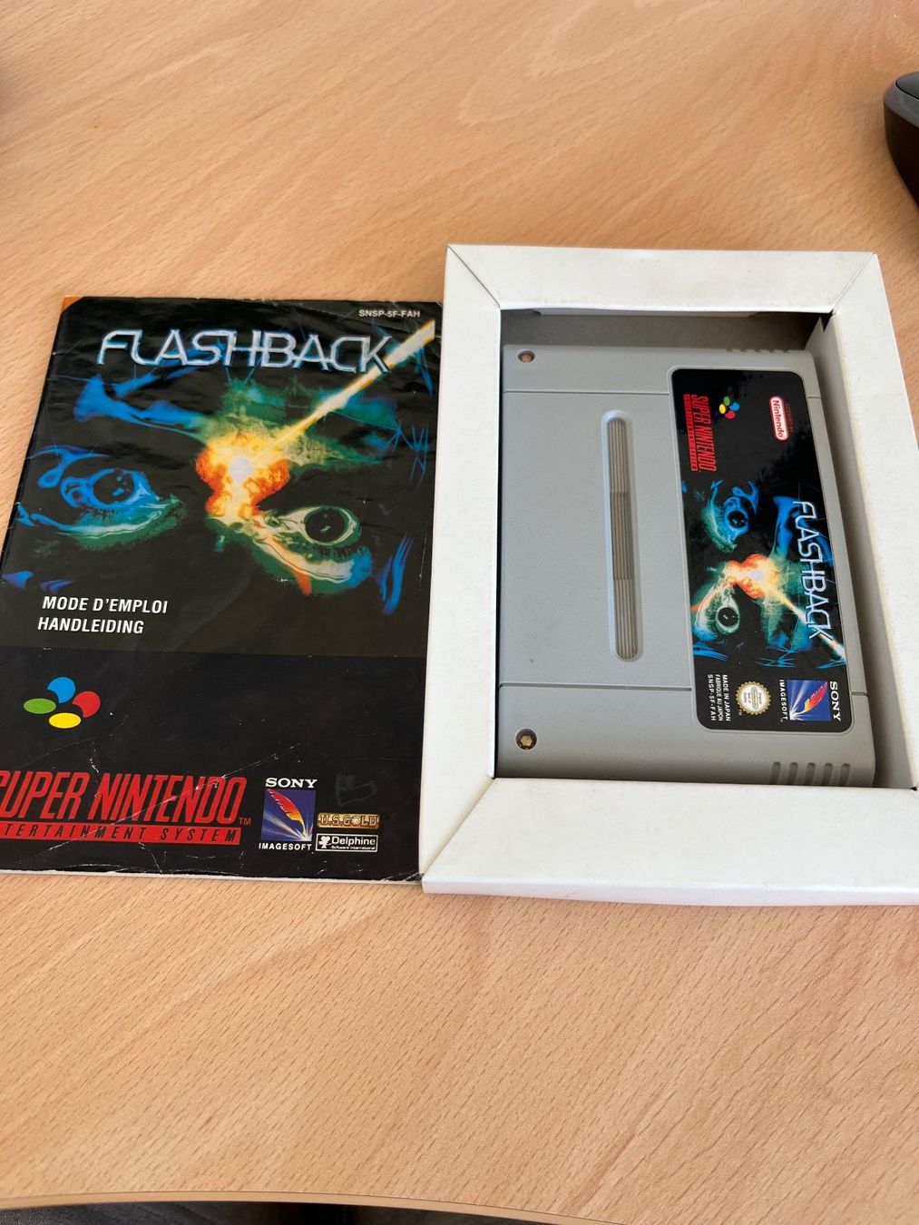 Giochi: Jeu Super Nintendo Flashback complet avec sa boîte – Usato da Thônex venduto da DEEDLE 2