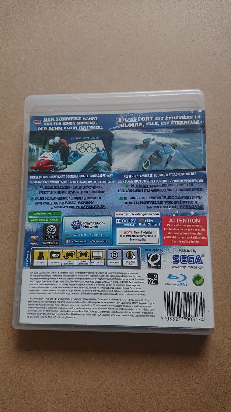 Giochi: Vancouver 2010 - Ps3 – Usato da Chur venduto da FreakofRarity 1