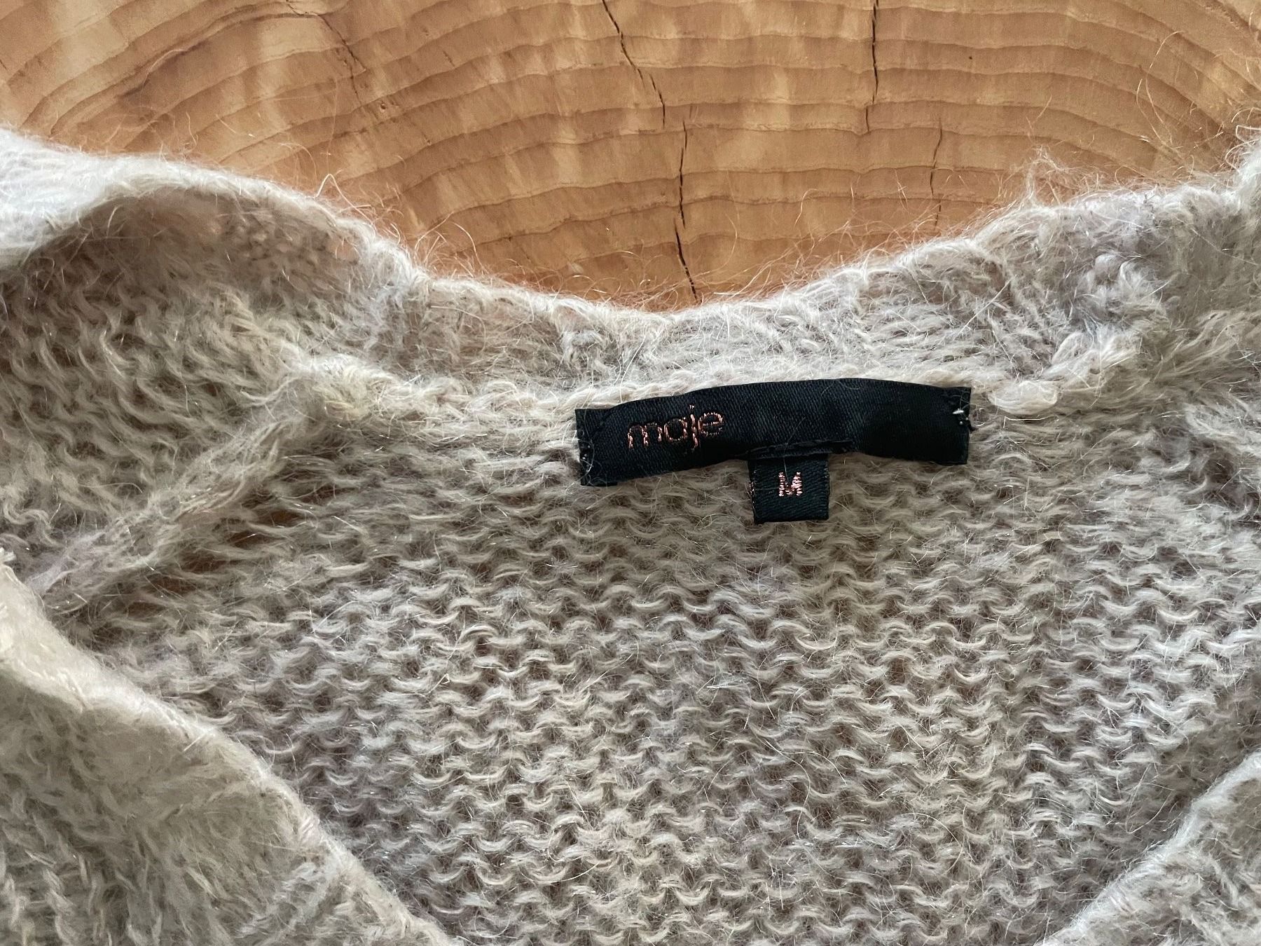 Maje Maglioni & Felpe: Grobstrickpullover MAJE  Gr. M /Pull long grosse maille MAJE – Usato da Zürich venduto da AnnaSa 5