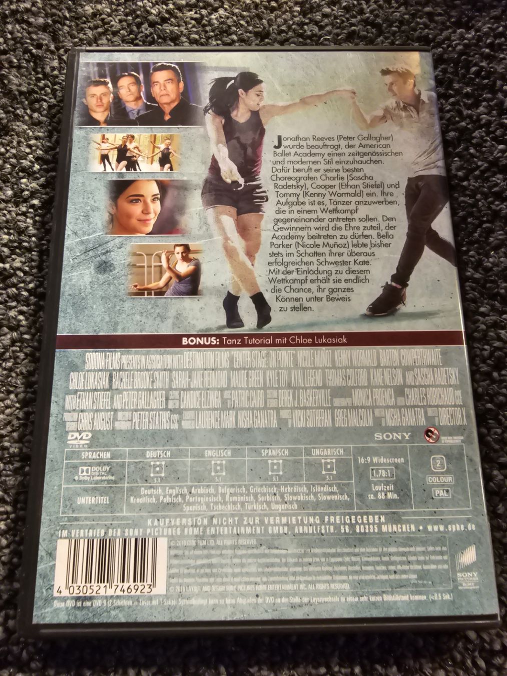 Tutti i DVDs: DVD Centerstage: On Pointe (22645) – Usato da Ruswil venduto da jan_bxl5 1