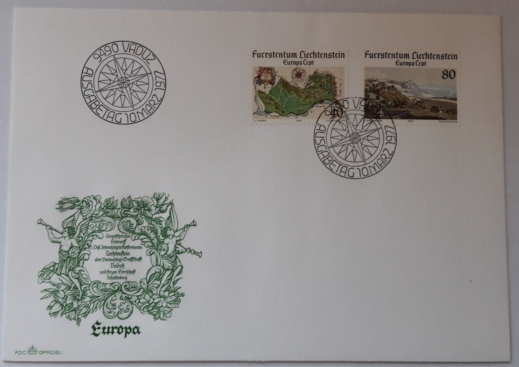 Tous les timbres: 1977 JSD / FDC – Neuf (Voir description) à Alten par Regenwasser 2