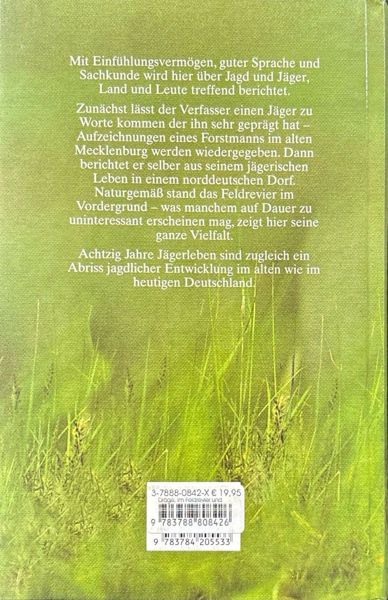 Libri: Im Feldrevier und anderswo. Jagdgeschichten – Nuovo (secondo la descrizione) da Sarnen venduto da Livres 1