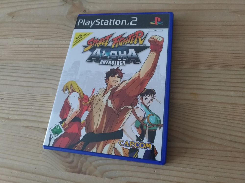 Jeu PS2 Street Fighter Alpha Anthology - PlayStation 2 PAL - Version Française