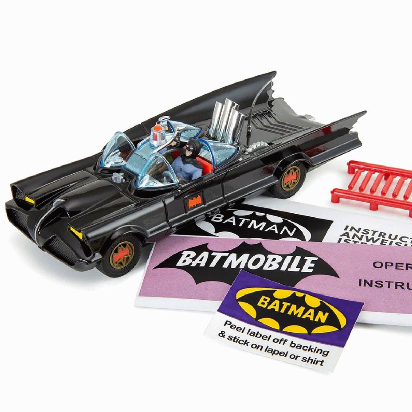 Corgi Toys Modellini d'auto: BATMOBILE mit Batman und Robin 1:46 CORGI – Nuovo e nell'imballaggio originale da Suhr venduto da Moebelsiralfred 1