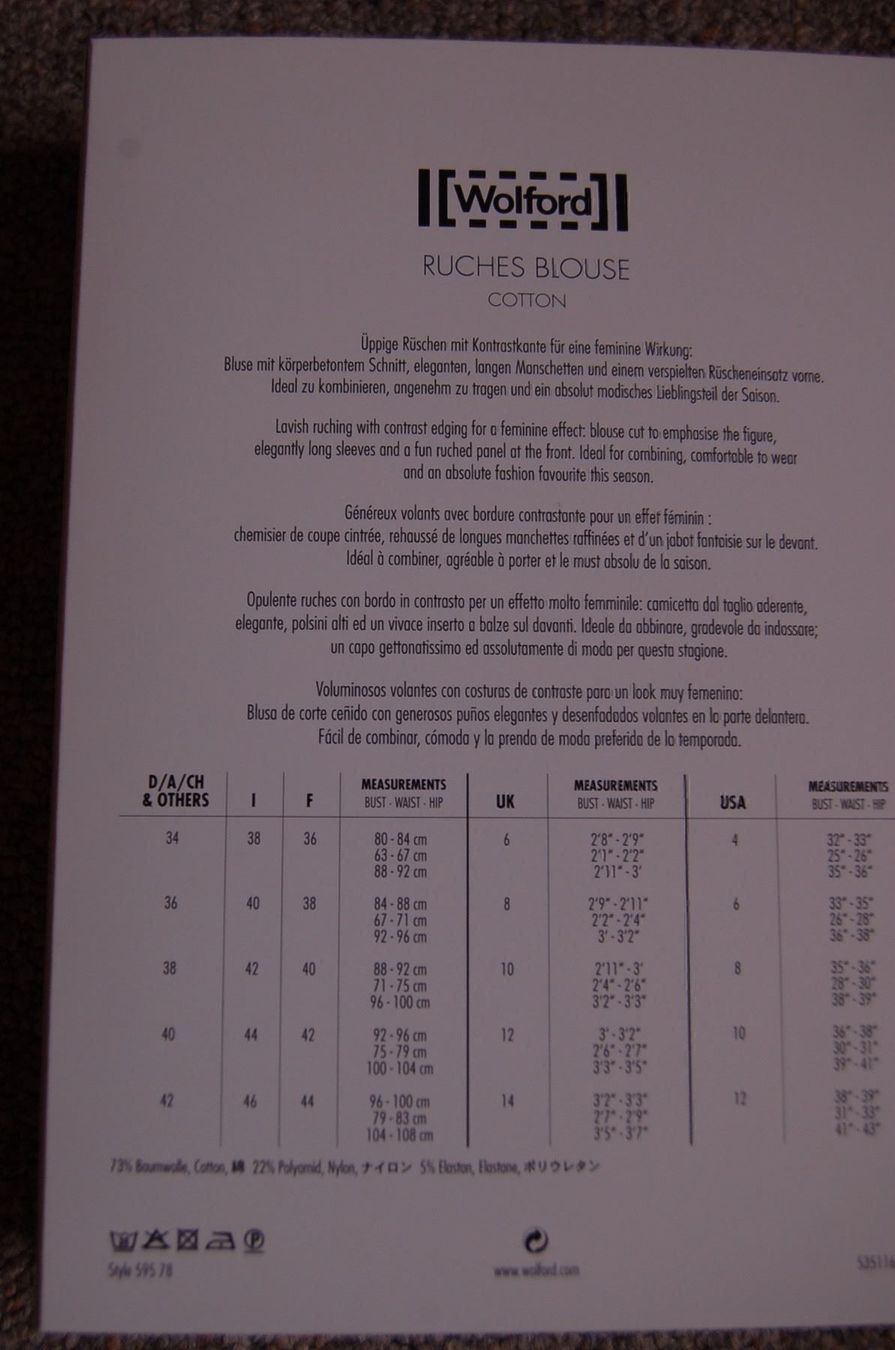Wolford Blusen: Wolford Bluse weiss NEU – Neu und originalverpackt aus Burgdorf von Vida6 2