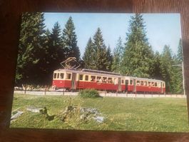 Alte Ansichtskarte: Nostalgie pur mit CJ Zug Noirmont!