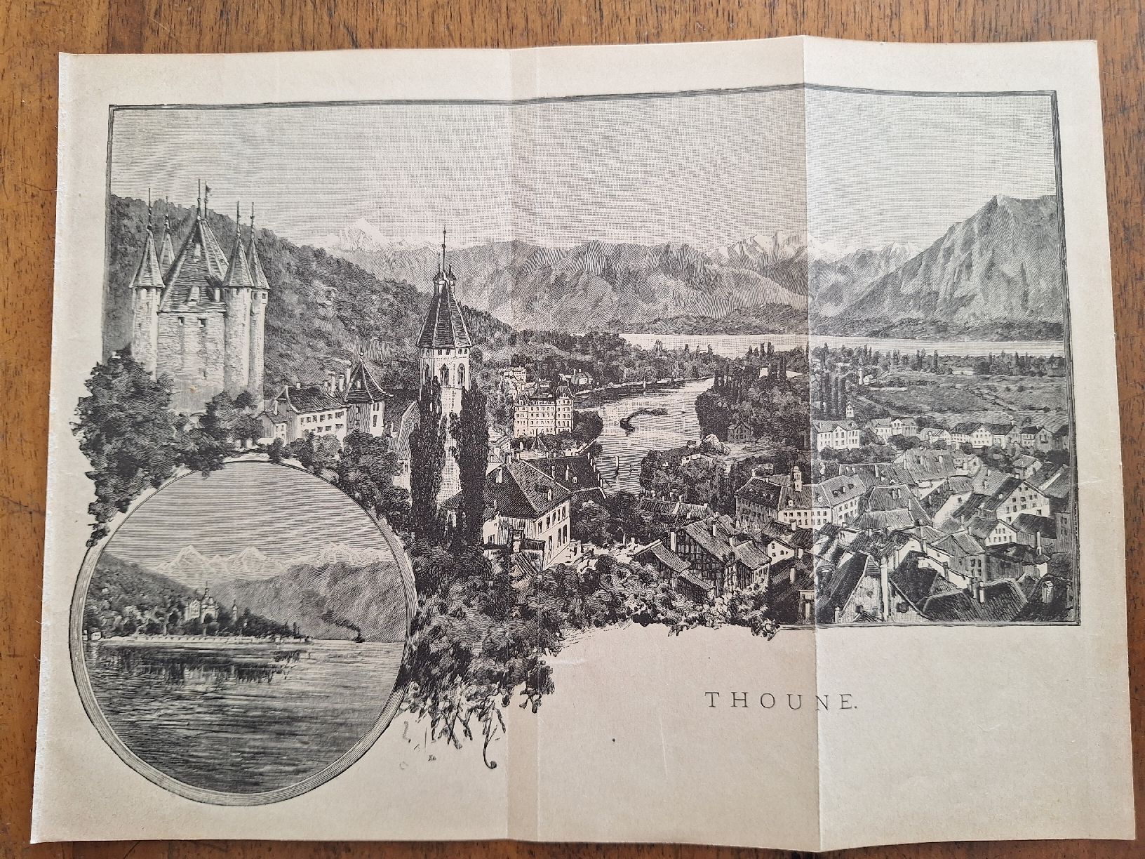 Gravures sur bois: THOUNE – D'occasion à Bevaix par bohrap