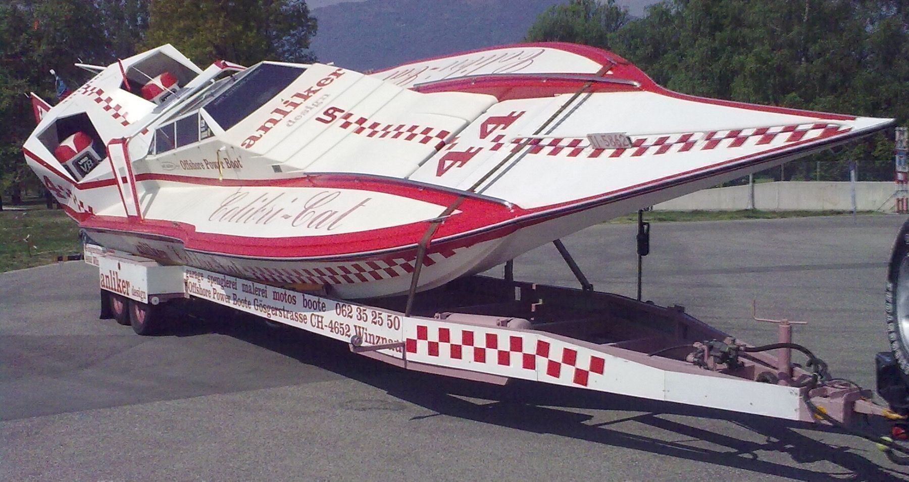 Schweizer Barche: BOOT Colibri Cat 44 Offshore-Power-Boot – Usato da Trimbach venduto da Goldesel0 4