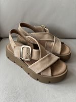 Plateusandalen Gabor beige Grösse 39 1/2