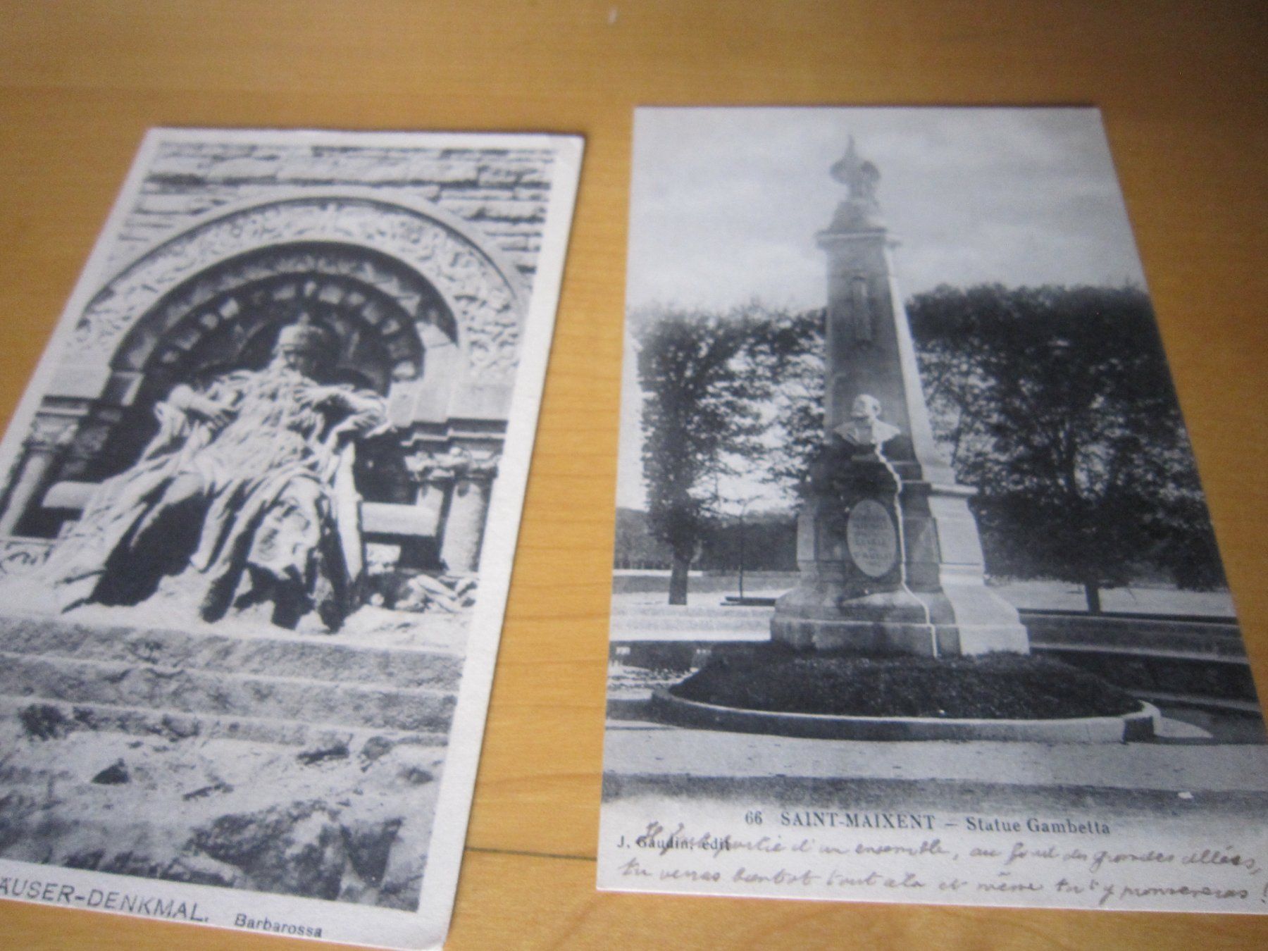 Cartoline postali: No 15 Antike Postkarten Statuen und Monumente – Usato da Gordola venduto da Polentaefung 1