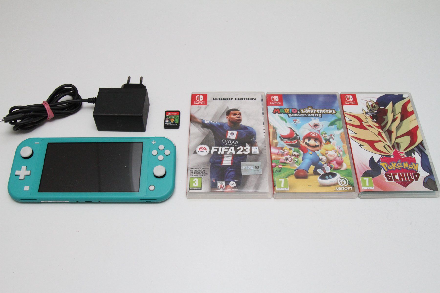 Nintendo Console: Nintendo Switch mit Spielen – Usato da Basel venduto da camelot99