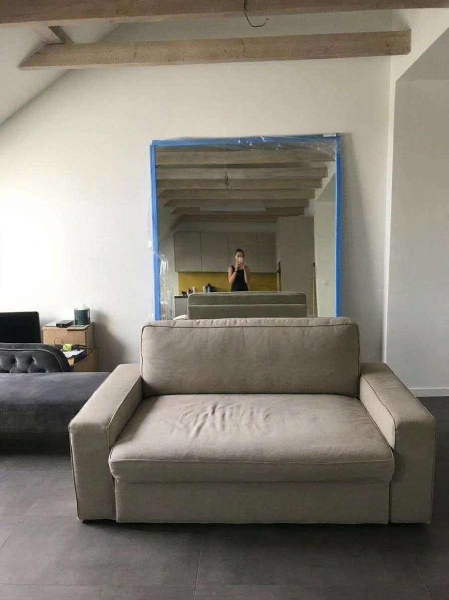 Sofas: Sofa Bed Beige Two Seater – D'occasion à Basel par agi_f72z