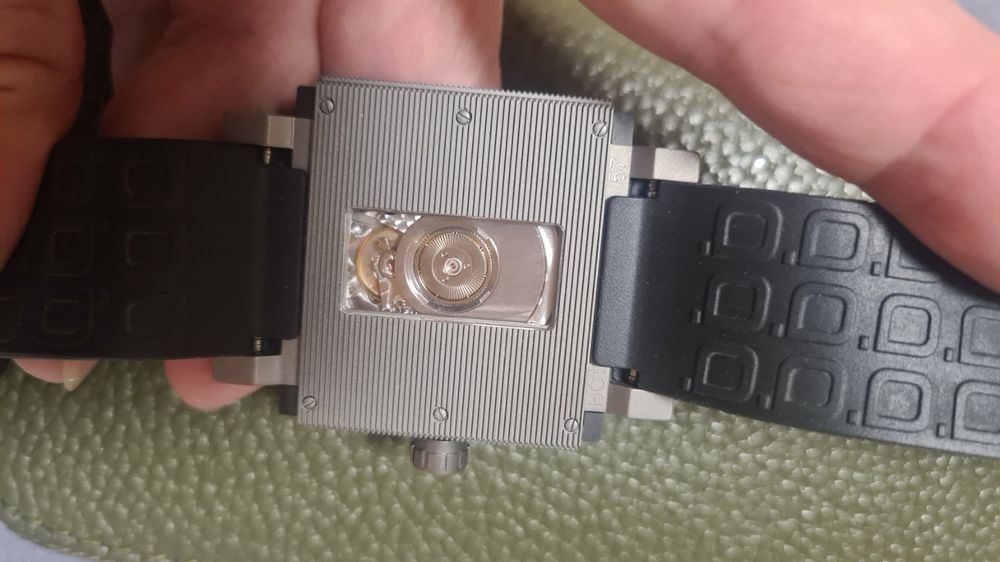 Orologi: Montre automatique Blancarré titane – Usato da Genève venduto da BruceKampbell 5