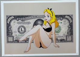 Death: Sexy Dollar, POP Art, signiert 82/100