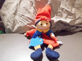 Clown/Wichtel, Sterntaler, blau/rot
