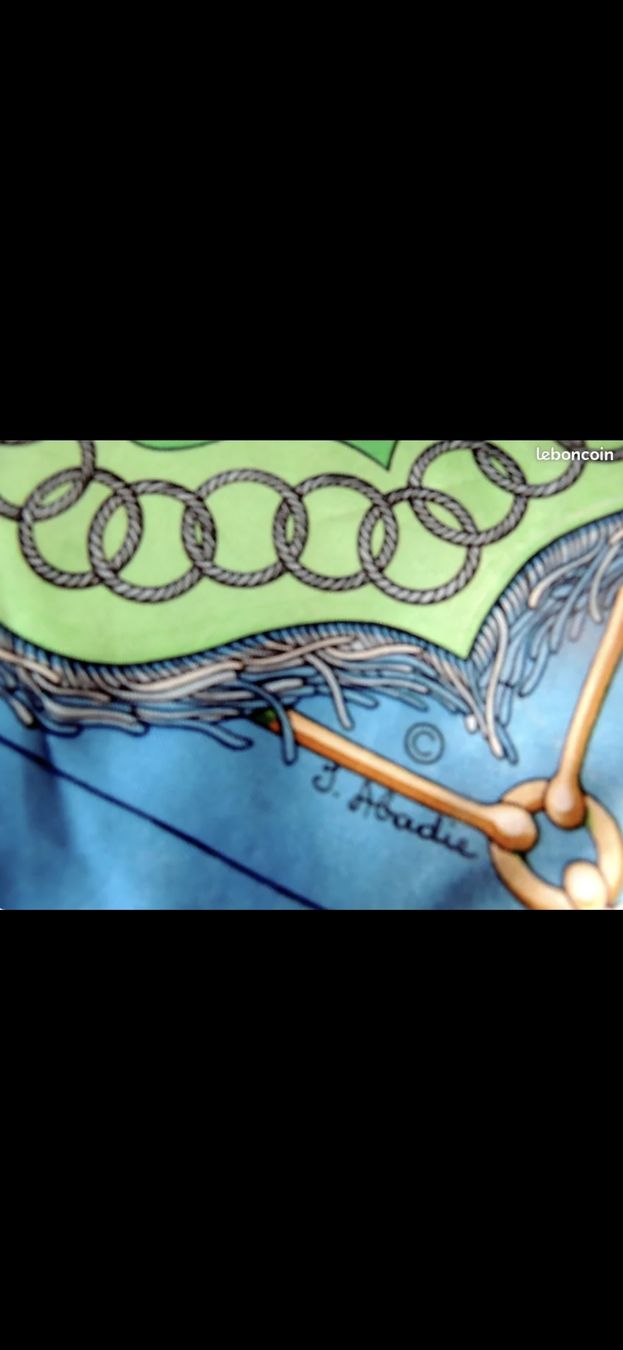 Hermès Foulard & Sciarpe: Hermès Seidentuch "Cliquetis", top Zustand, – Usato da Ibach venduto da ole_6whn 6