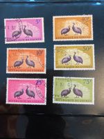 Guinea 1961 Satz Perlhühner gestempelt
