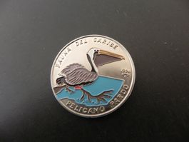 Cuba 1 Peso 1994 - Fauna del Caribe Pelicano Pardo