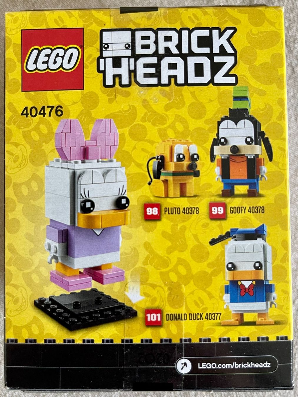 Lego Kit di costruzioni: Lego BrickHeadz 40476 - Daisy Duck – Nuovo e nell'imballaggio originale da Höri venduto da PSMarinho 1