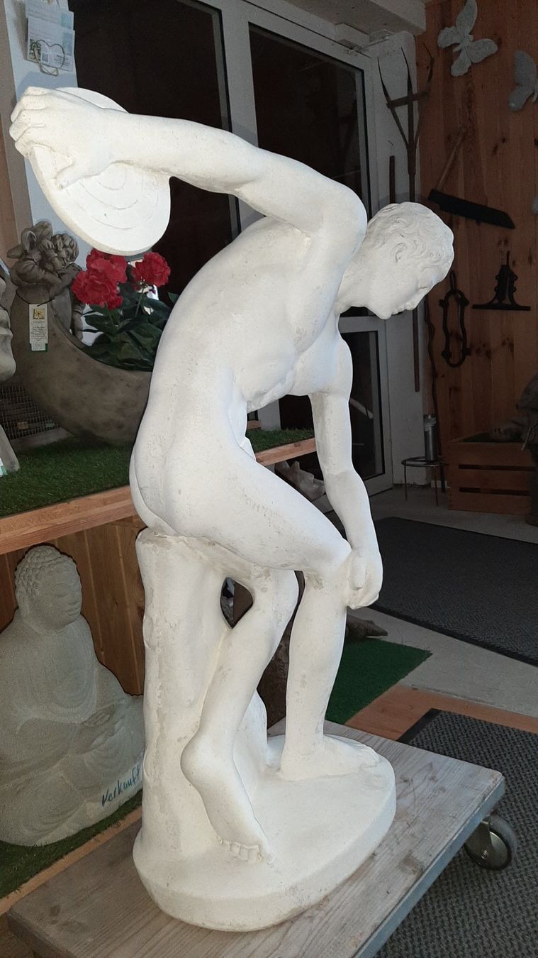 Statuette: Diskuswerfer Diskobolos - Statue, Gartenfigur, Betonfigur – Usato da Ricken SG venduto da Bobo66 4