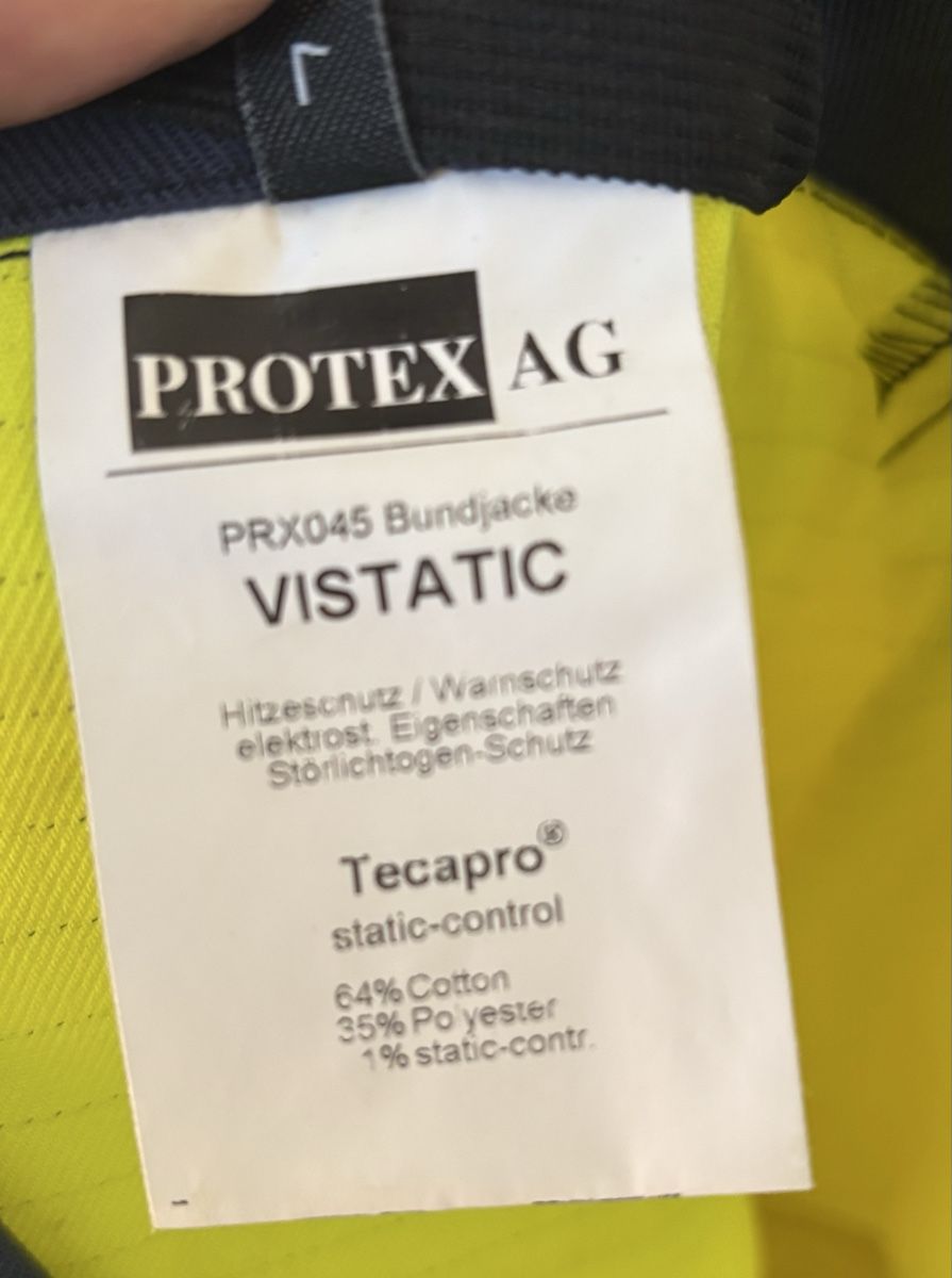 Giacche: Protex Warnschutz Jacke, Gr.L, Top Zustand – Usato da Aarau venduto da Wolli85 2