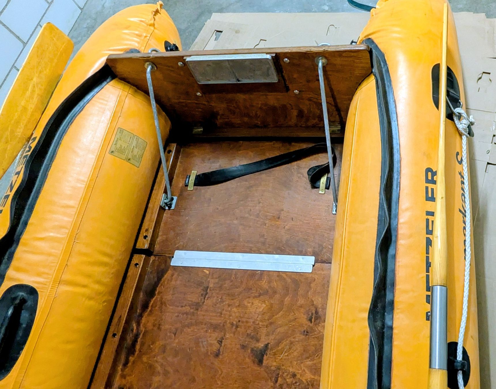 Metzeler Barche: Schlauchboot mit Holzboden, Metzeler Markant S – Usato da Kilchberg ZH venduto da markus.reis.vbg 4