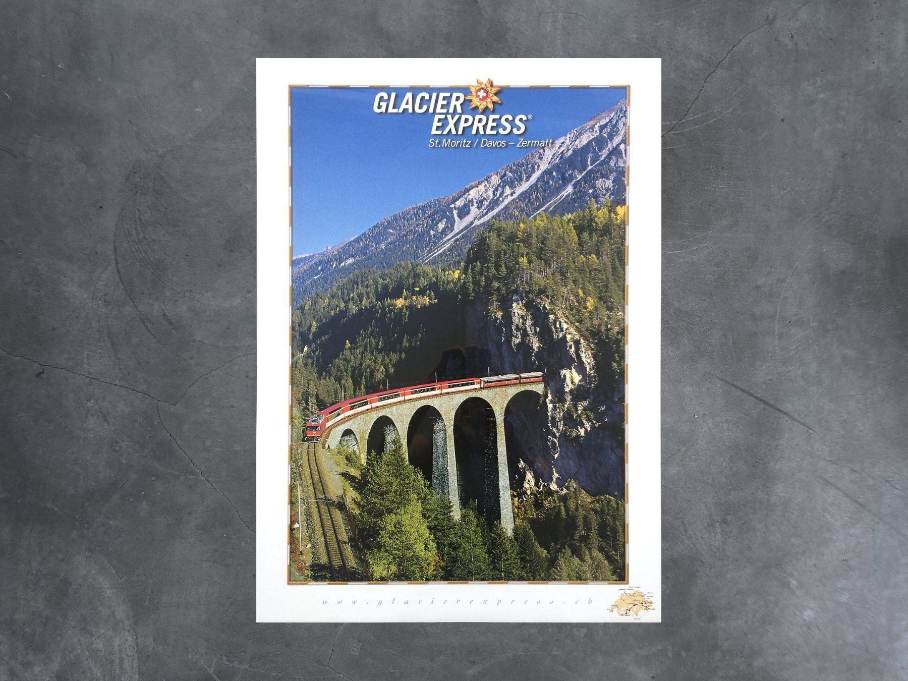 Foto & Immagini: Plakat «Glacier Express» – Nuovo (secondo la descrizione) da Chur venduto da dr.retro
