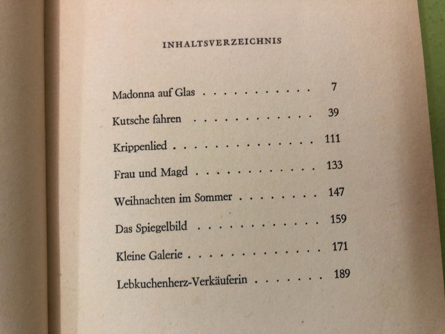 Libri: Regina Ullmann: Madonna auf Glas. – Usato da Zürich venduto da allp 2