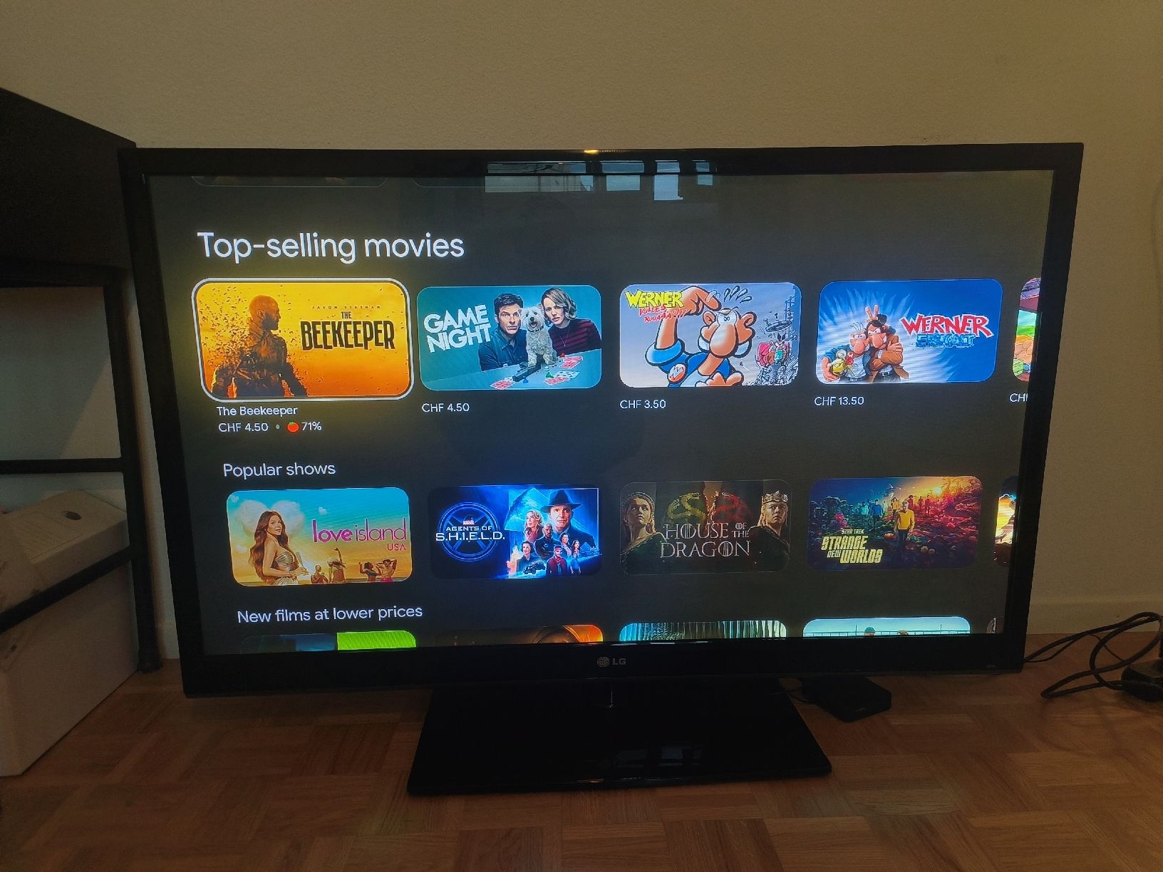 LG Televisori: 52inch LG TV – Usato da Schlieren venduto da cha_n5sk 1
