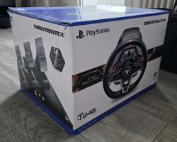 Rennlenkrad mit Pedalen - Thrustmaster T248 (wie Neu)