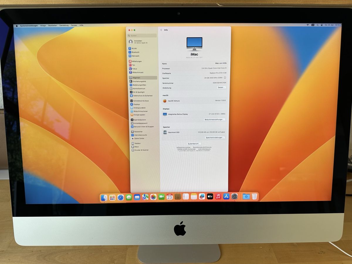 Apple PC: iMac 27“ 2017 5K – Usato da Luzern venduto da FrankGroebel