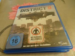 District 9 - Blu-ray Sci-Fi Action Film