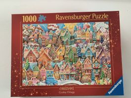 Weihnachtspuzzle von Ravensburg 1000 Teile NEU