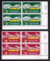 1953_314-15_ALPENPOST_POSTAUTO_Schöne Motive zur Frankatur**