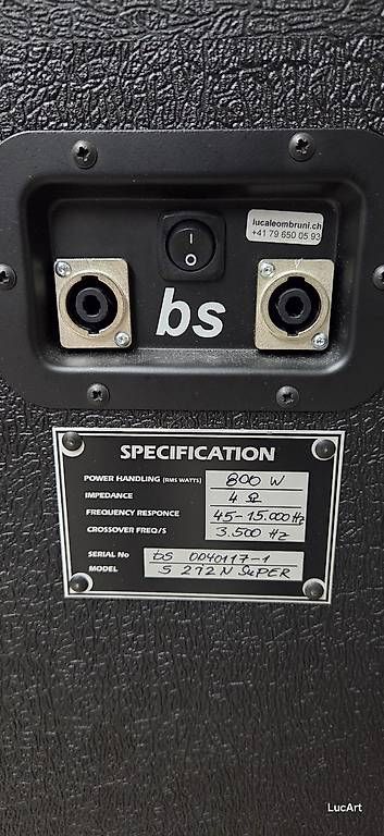 Haut-parleurs: BS Basssysteme Bass Box 800 W – D'occasion à Winterthur par LucaRicardo 1