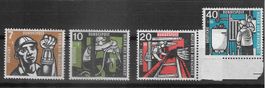 Bund MiNr. 270-273** postfrisch Wohlfahrt 1957