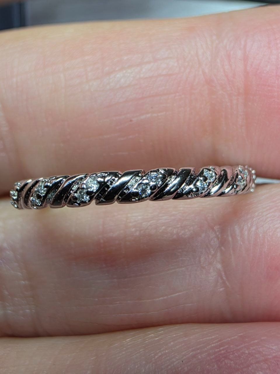Bagues: Bague argent avec diamants de moissanite certifiés GRA – Neuf avec emballage d'origine à Reconvilier par Tsma67 9