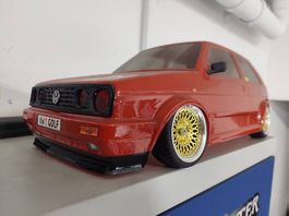 Golf 2 Chassis 1:10 Karosserie