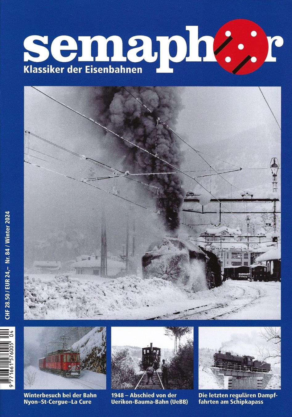 Zeitschriften & Magazine: Semaphor Nr. 84 Winter 2024 – Gebraucht aus Bözberg von Cumba