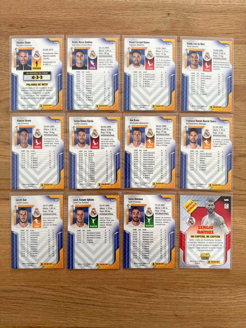 Panini Sammelbilder & Trading cards: PANINI MEGACRACKS 2016-2017 REAL MADRID – Gebraucht aus St. Gallen von Matrix023 1