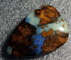 🔥 Boulder Opal Edelstein, Top Schliff, Rarität...