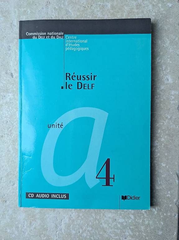 Libri: Réussir le DELF, unité A3 et A4 – Usato da Basel venduto da storchenricardo 1