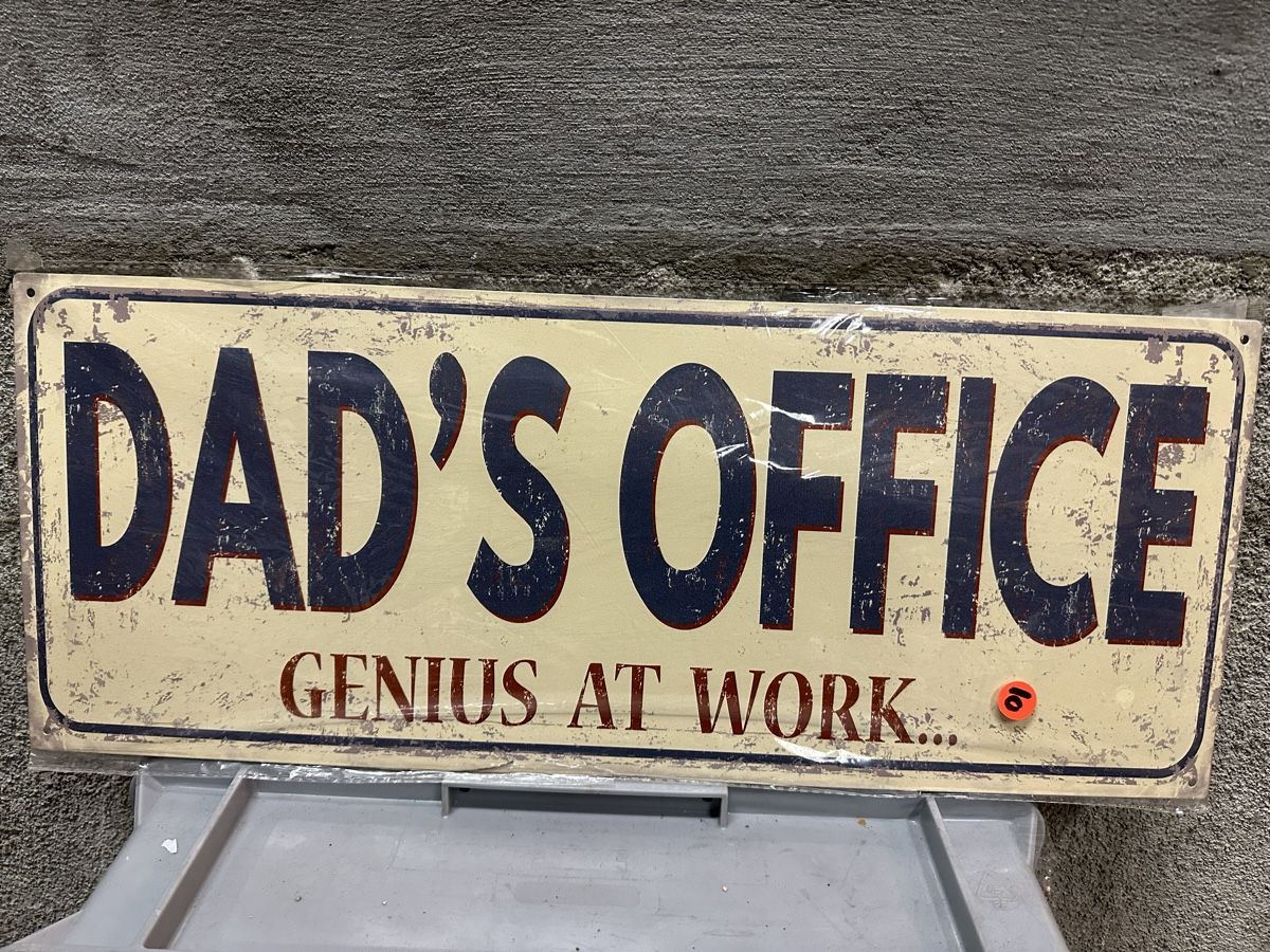 Schilder: Dads office vaters büro – Neu (gemäss Beschreibung) aus Reinach AG von rares75